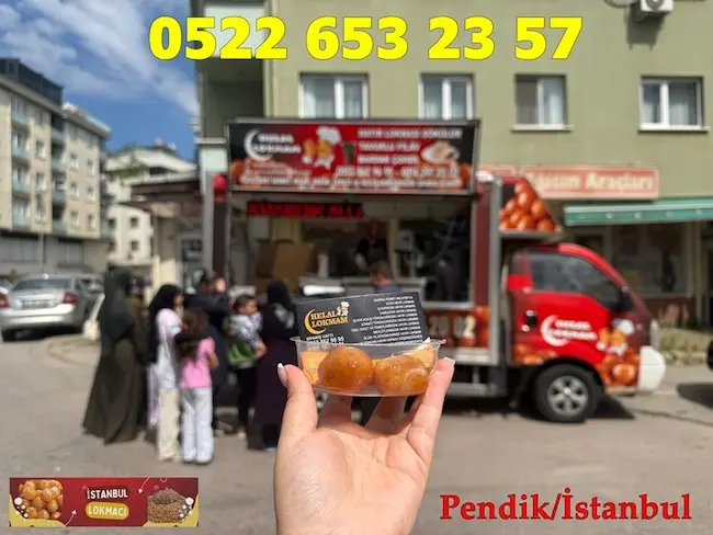 Araçla profesyonel hayır lokması dağıtımı