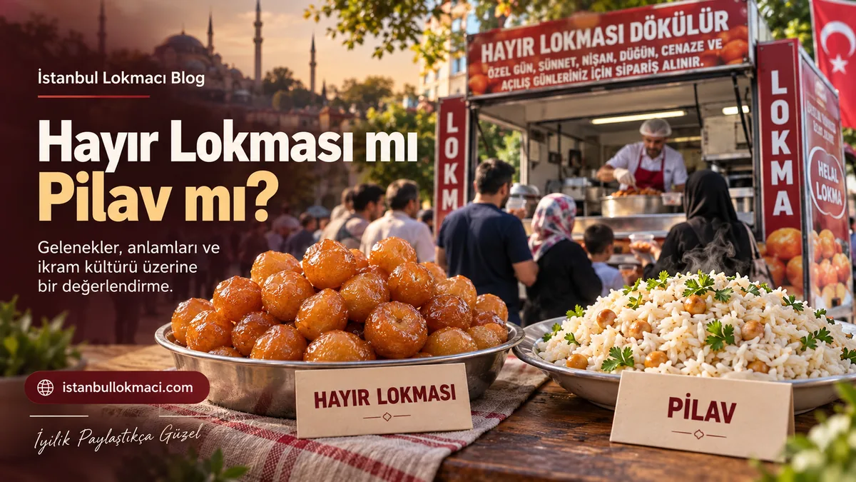 Hayır Lokması mı Pilav mı?