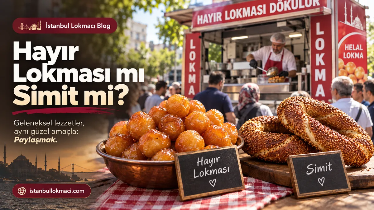 Hayır Lokması mı Simit mi?