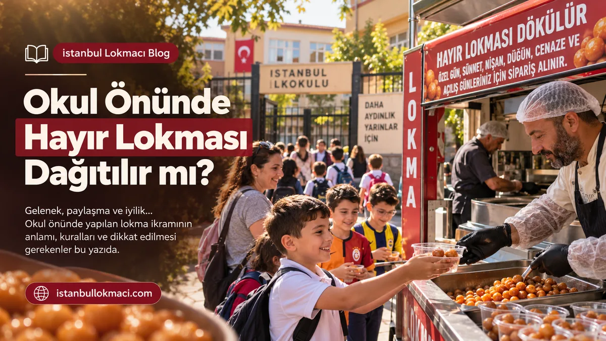 Okul Önünde Hayır Lokması Dağıtılır mı?